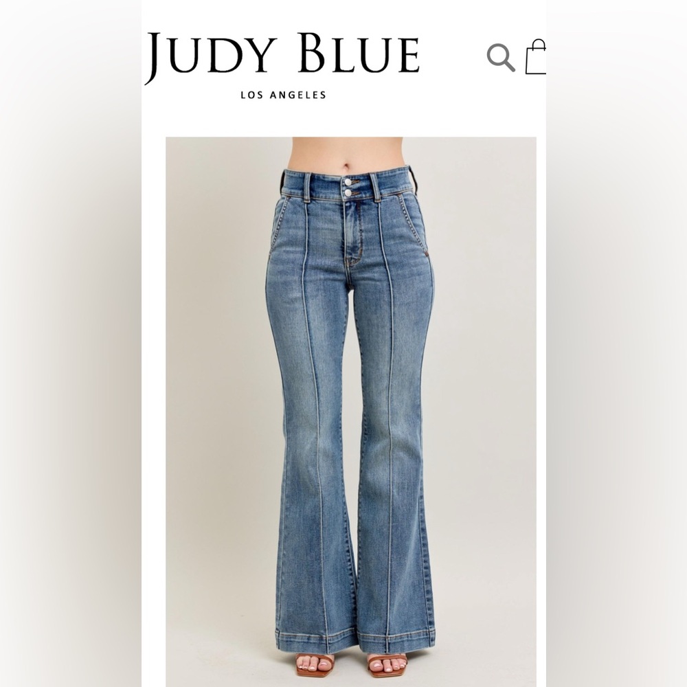 Judy Blue Light Blue Flare Jeans